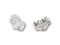JewelrySupply Ear Backs Light Sterling Silver (1 Pair of Sterling Silver Earring Backs)